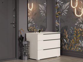 Комод с 3 ящиками Айри КМ-001 (кашемир) в Черском - cherskij.mebel-nsk.ru | фото