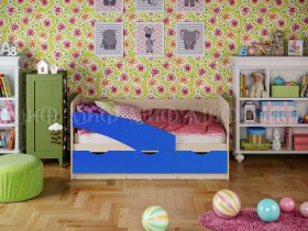 Кровать детская Бабочки 2,0 м в Черском - cherskij.mebel-nsk.ru | фото