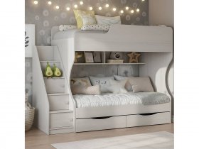 Кровать двухъярусная Каприз-22 КПР.22 в Черском - cherskij.mebel-nsk.ru | фото