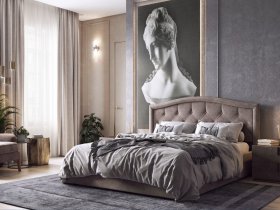 Кровать двуспальная 1,8м Верона-2 в Черском - cherskij.mebel-nsk.ru | фото