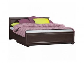 Кровать двуспальная с подъемным механизмом Верди СБ-1463/1 в Черском - cherskij.mebel-nsk.ru | фото