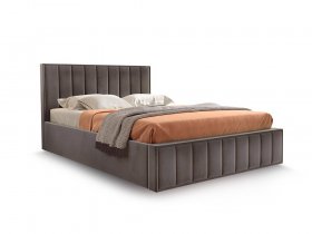 Кровать мягкая 1,6 Вена стандарт, вар.3 в Черском - cherskij.mebel-nsk.ru | фото