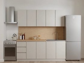 Кухонный гарнитур Мори 2,0 м (сатин) в Черском - cherskij.mebel-nsk.ru | фото