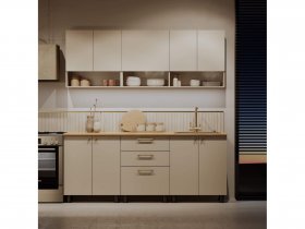 Кухонный гарнитур Орма 2,0м в Черском - cherskij.mebel-nsk.ru | фото
