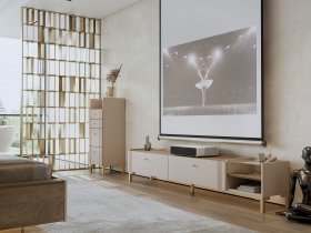 Модульная гостиная Одетта (дуб эндгрей/меланж) в Черском - cherskij.mebel-nsk.ru | фото