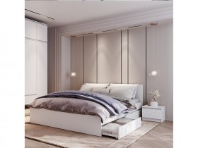 Модульная спальня Симпл в Черском - cherskij.mebel-nsk.ru | фото