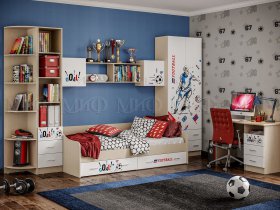Модульная спальня Вега NEW Boy в Черском - cherskij.mebel-nsk.ru | фото