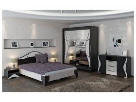 Модульная спальня Верона (Линаура) в Черском - cherskij.mebel-nsk.ru | фото