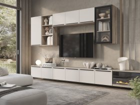 Модульная стенка Урбан в Черском - cherskij.mebel-nsk.ru | фото