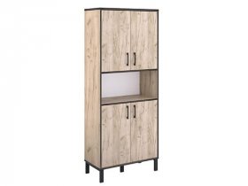 Шкаф для документов Шк050.0 Гермес лофт (дуб крафт серый) в Черском - cherskij.mebel-nsk.ru | фото